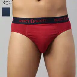Pack of 2 Typographic Print Briefs with Elasticated Waistband-image-32