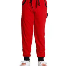 High-Rise Eco-Friendly Joggers with Drawstrings Waist-picture-41