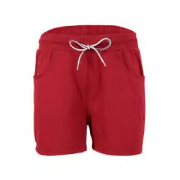 AG04 Super Combed Cotton French Terry Regular Fit Shorts with Contrast Drawcord and Side Pockets-image-84