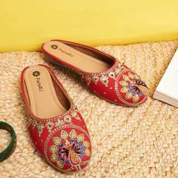 Women Mules With Canvas Upper-image-44