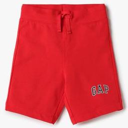 Solid Logo Print Shorts-picture-41