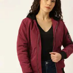Zip-Front Hooded Jacket-image-50