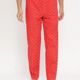Printed Elasticated Waist Pyjamas-image-67