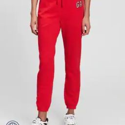 Brand Print Joggers with Drawstring Waist-picture-14