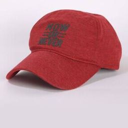 Men Typographic Print Flat Cap-15