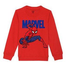 Spider-Man Print Sweatshirt with Ribbed Hems-image-61