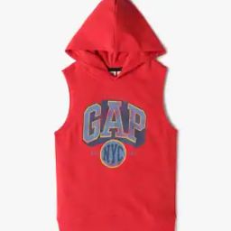 Graphic Print Relaxed Fit Sleeveless Hooded Sweatshirt-picture-20