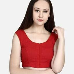 Embroidered Front Open Blouse-2