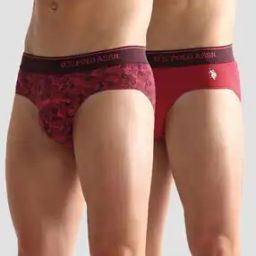 Pack of 2 Pure Cotton Antibacterial Briefs-picture-28