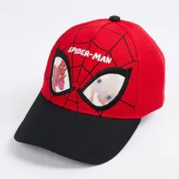 Boys Spiderman Print Baseball Cap-picture-33