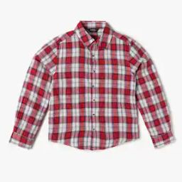 Boys Checked Regular-Fit Shirt-image-63