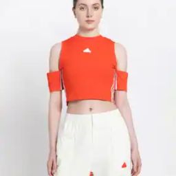 Women Dance Cro Tailored Fit Crop Top-image-9