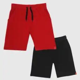 Boys Mid Rise Regular Fit Shorts-image-11