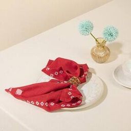 Set of 6 Embroidered Table Napkins-image-95