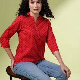 Women Floral Print Relaxed Fit Top-picture-25