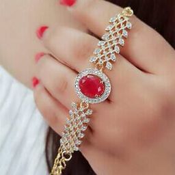 Stone Studded Slip-On Bracelet-28