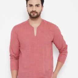 Textured Cotton Short Kurta-picture-15