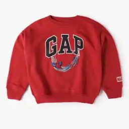 Boys Logo Print Full-Sleeve Crew-Neck Sweatshirt-picture-52