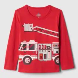 Boys Graphic Print Relaxed Fit Round-Neck T-Shirt-image-51