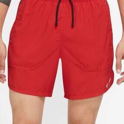 Men Striped Regular Fit 7" Brief-Lined Running Shorts-picture-21