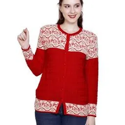 chatanya Women Floral Print Round-Neck Cardigan-picture-12