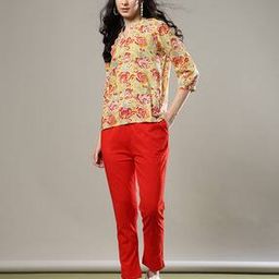 Women Straight Fit Pants-image-81