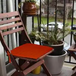 Cotton Chair Cushion Cover 16" x 16"-picture-41