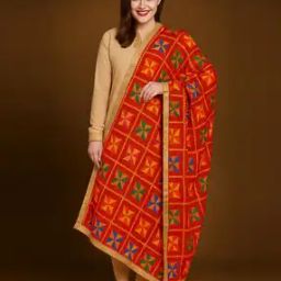 Phulkari Embroided Dupatta-picture-10