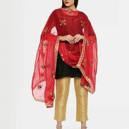 Phulkari Embroided Dupatta-47