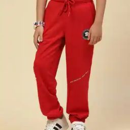 Boys Track Pants with Drawstring Waist-5