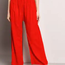 Women Regular Fit Pocket Palazzos-image-9
