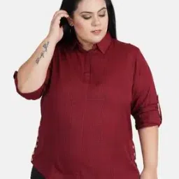 Checked Shirt with Roll-Up Tabs-image-64