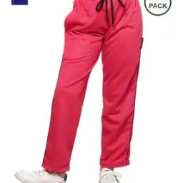 Pack of 2 Girl Fitted Track Pants with Drawstring-picture-7