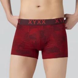 Men Printed Trunks with Elasticated Waistband-picture-40