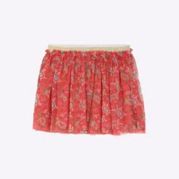 Printed Flared Skirt-image-34