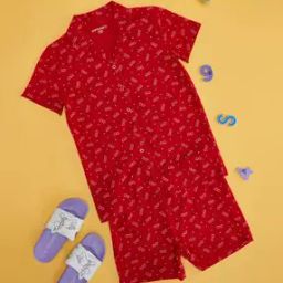 Girls Printed Shorts & Shirt Set-picture-17