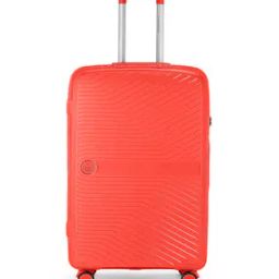 Striped Luggage Bag with Number Lock-image-72