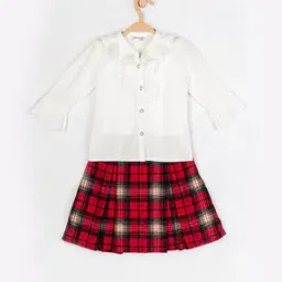 Top with Printed Skirt-image-21