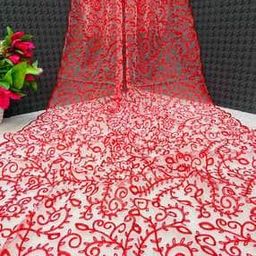 Women Embroidered Dupatta with Tassels -picture-11