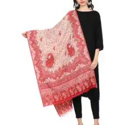 swi stylish Kashmiri Kani Woven Pure Wool Stole-picture-14