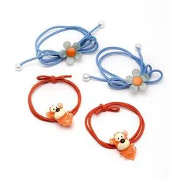 stol-n Pack of 4 Hair Ties with Appliques-picture-40