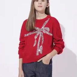 Girl Embellished Pullover-43
