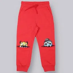 Boys Graphic Print Joggers with Drawstring Waist-image-87