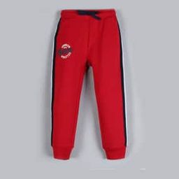 Boys Embroidered Joggers with Drawstring Waist-picture-39