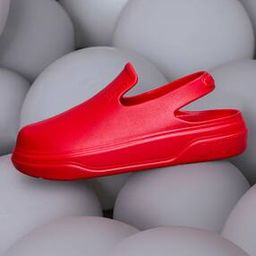 Men Perforated Sling Back Clogs-37