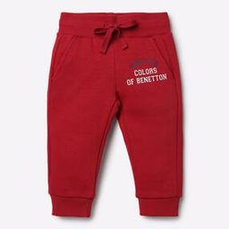 Boys Cotton Track Pants with Elasticated Drawstring Waist-image-86
