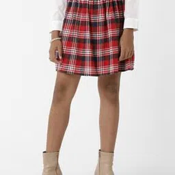 Checks Knee-Length Skirt-picture-33