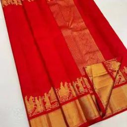 Women Woven Saree with Contrast Border-image-99