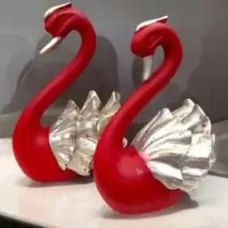 Set of 2 Decorative Ducks Showpiece-25