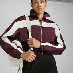  Relaxed Fit Colour-Block Track Jacket-picture-32